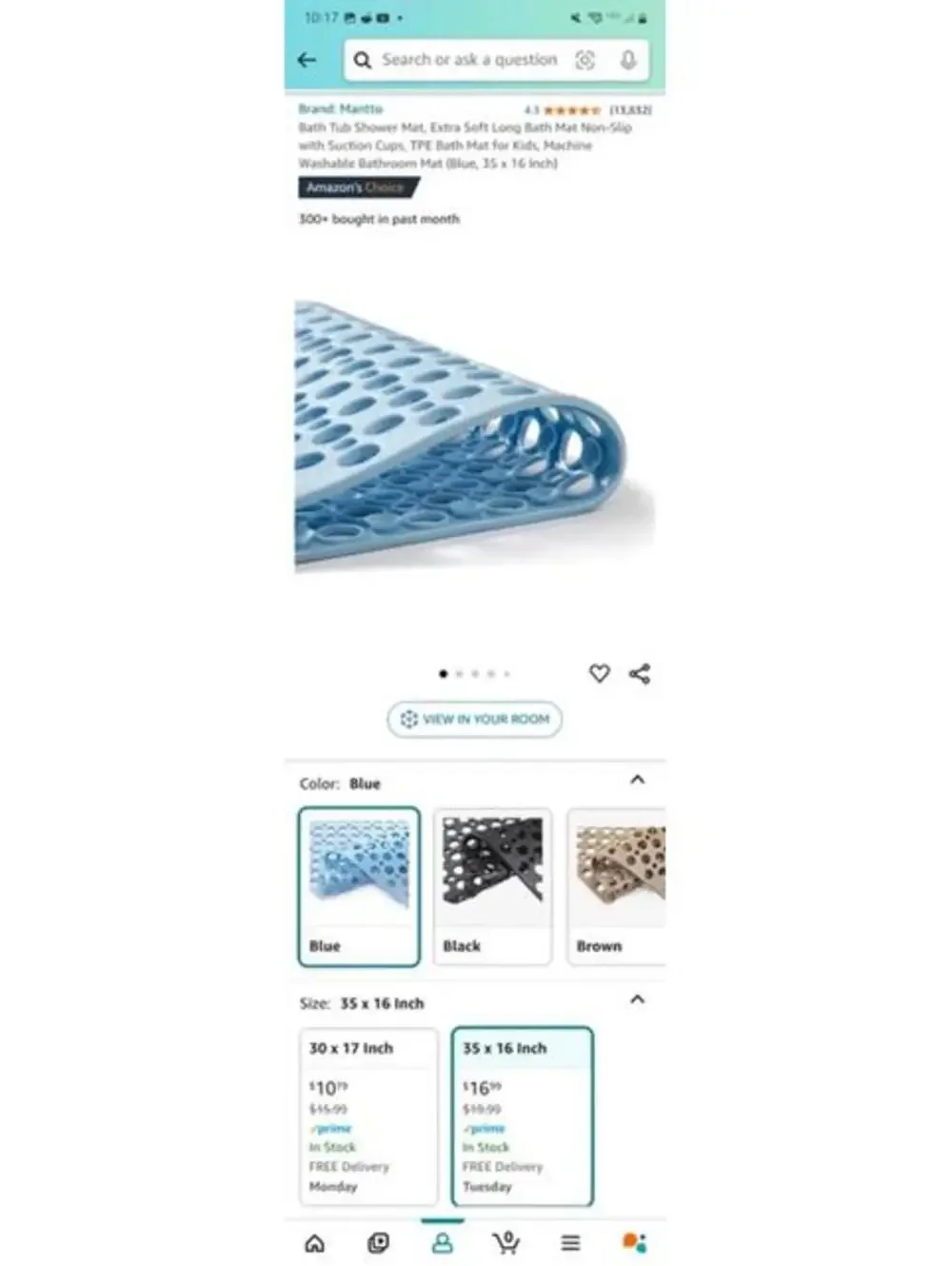 New Mantto Bath Mat
